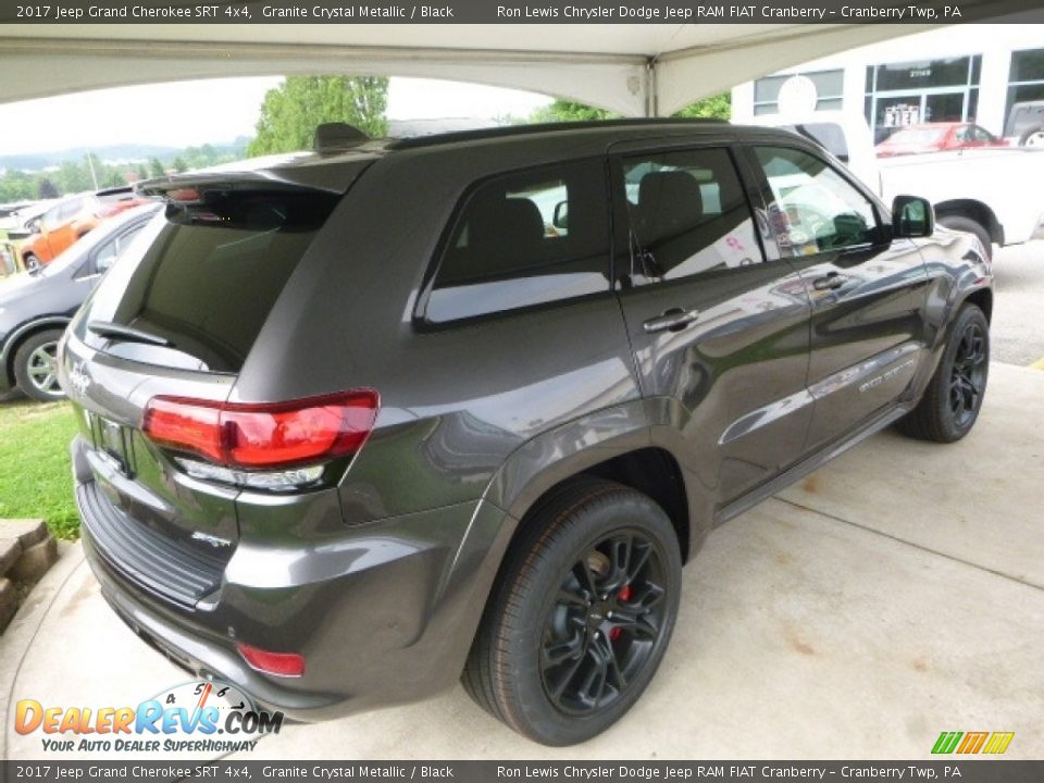 2017 Jeep Grand Cherokee SRT 4x4 Granite Crystal Metallic / Black Photo #5