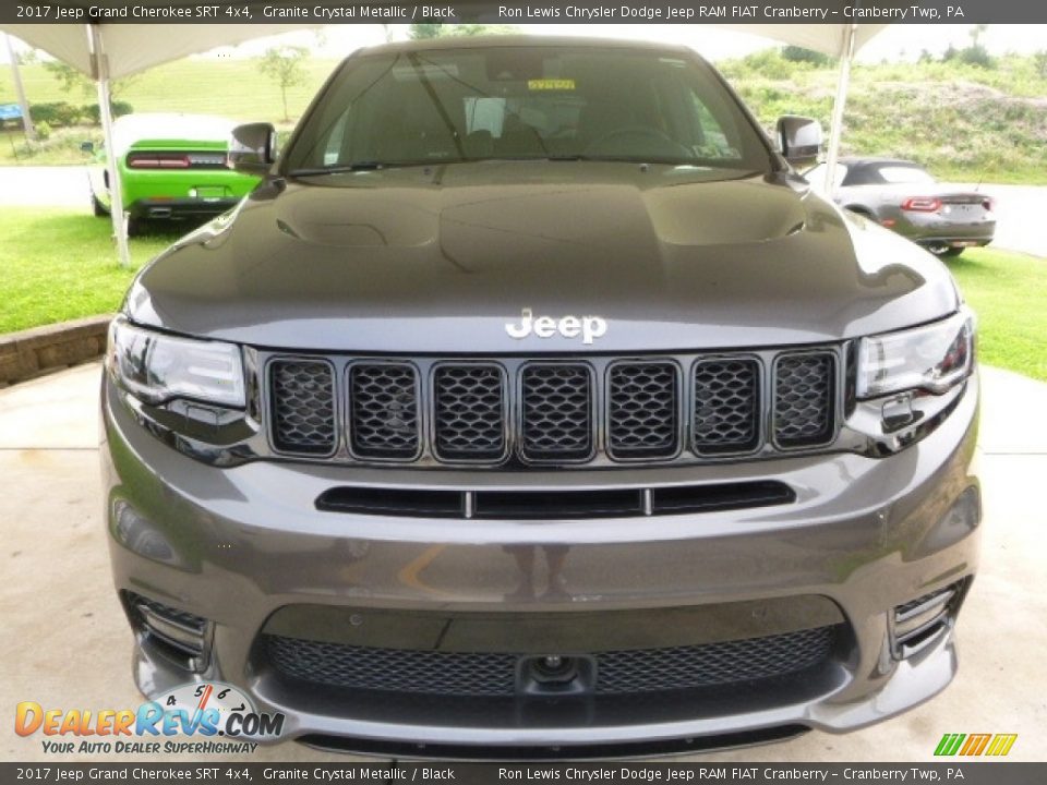 2017 Jeep Grand Cherokee SRT 4x4 Granite Crystal Metallic / Black Photo #8