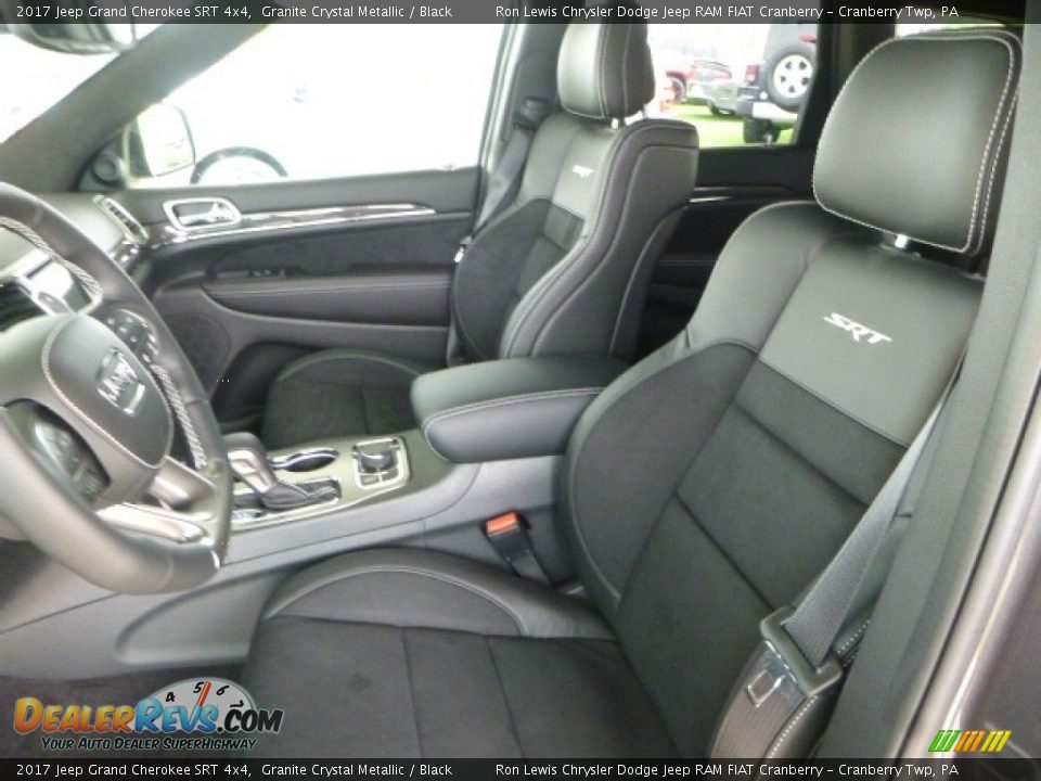 Black Interior - 2017 Jeep Grand Cherokee SRT 4x4 Photo #14