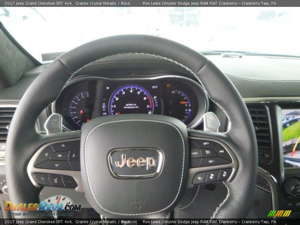 2017 Jeep Grand Cherokee SRT 4x4 Granite Crystal Metallic / Black Photo #20