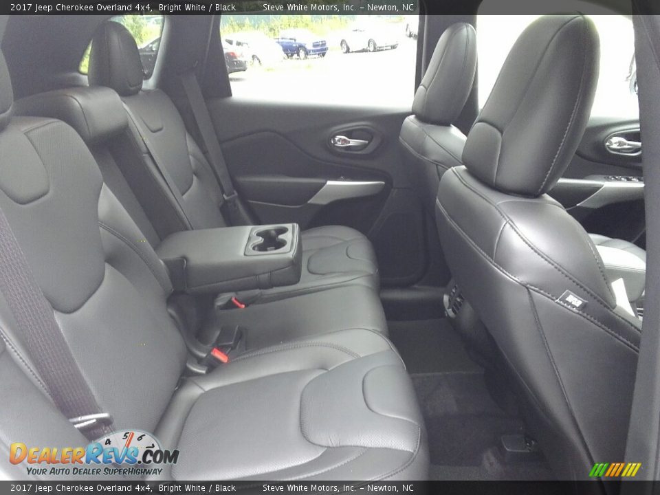Rear Seat of 2017 Jeep Cherokee Overland 4x4 Photo #13