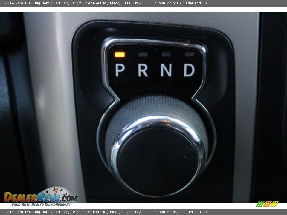2014 Ram 1500 Big Horn Quad Cab Bright Silver Metallic / Black/Diesel Gray Photo #16