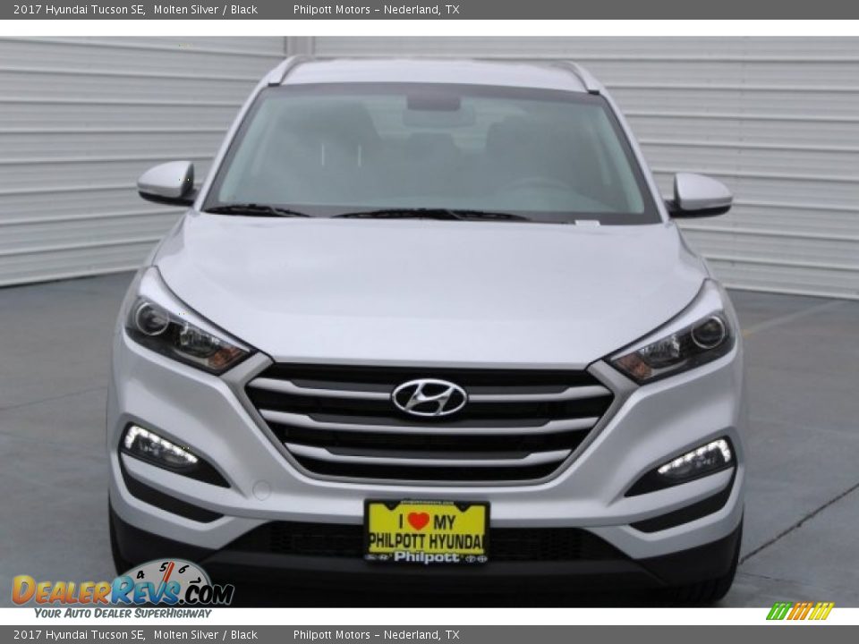 2017 Hyundai Tucson SE Molten Silver / Black Photo #2