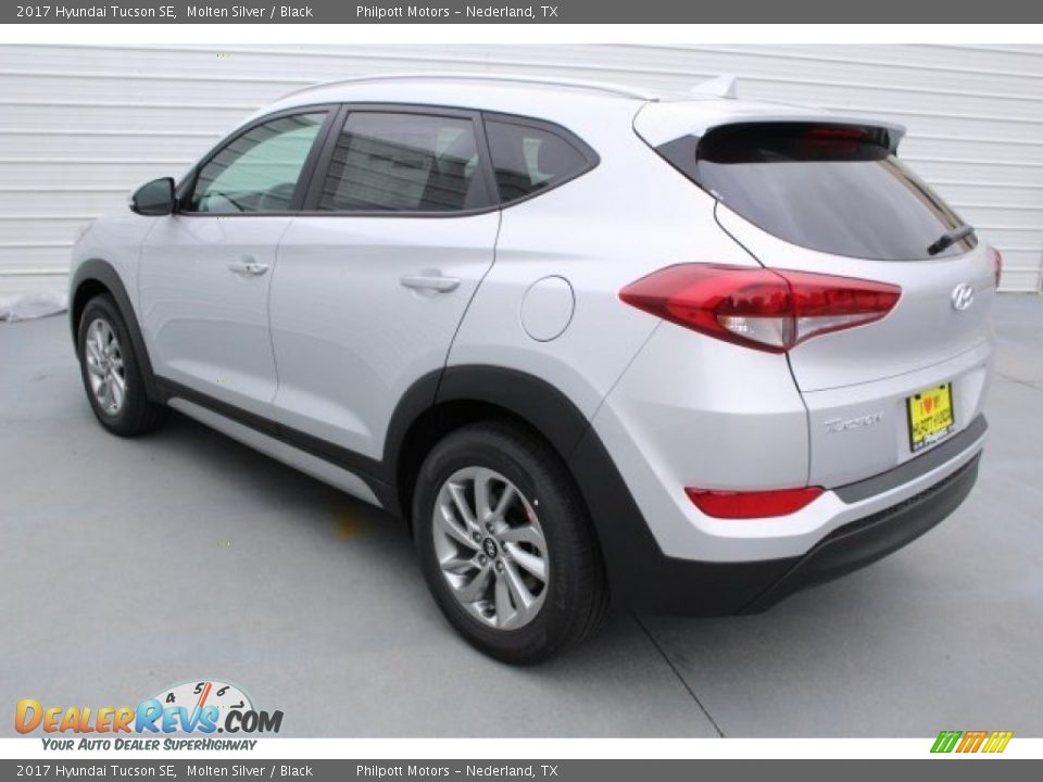 2017 Hyundai Tucson SE Molten Silver / Black Photo #5