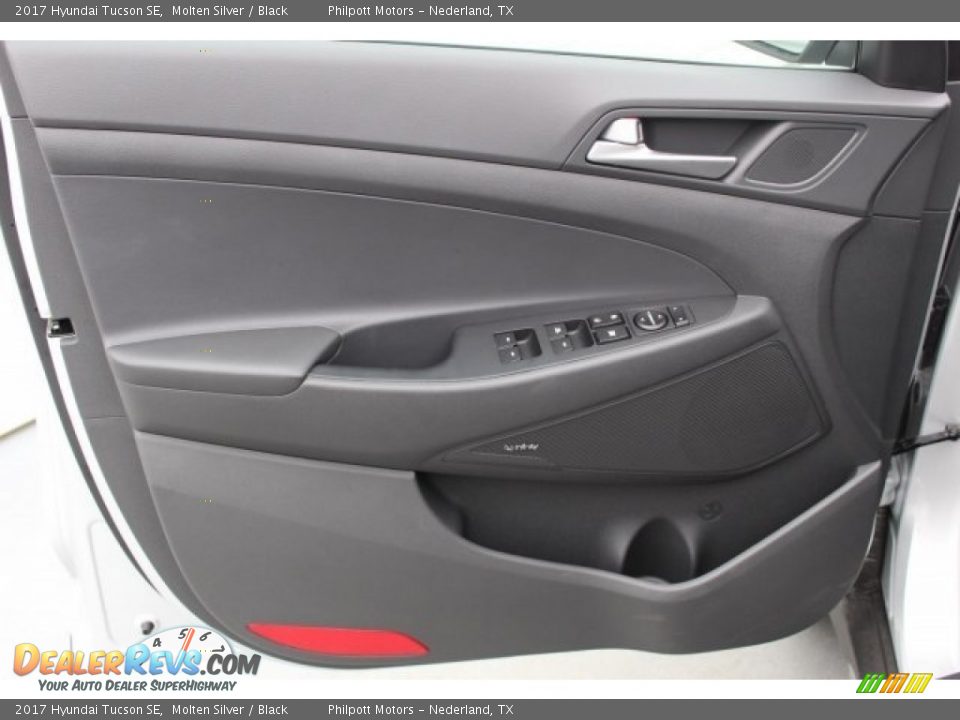 2017 Hyundai Tucson SE Molten Silver / Black Photo #8