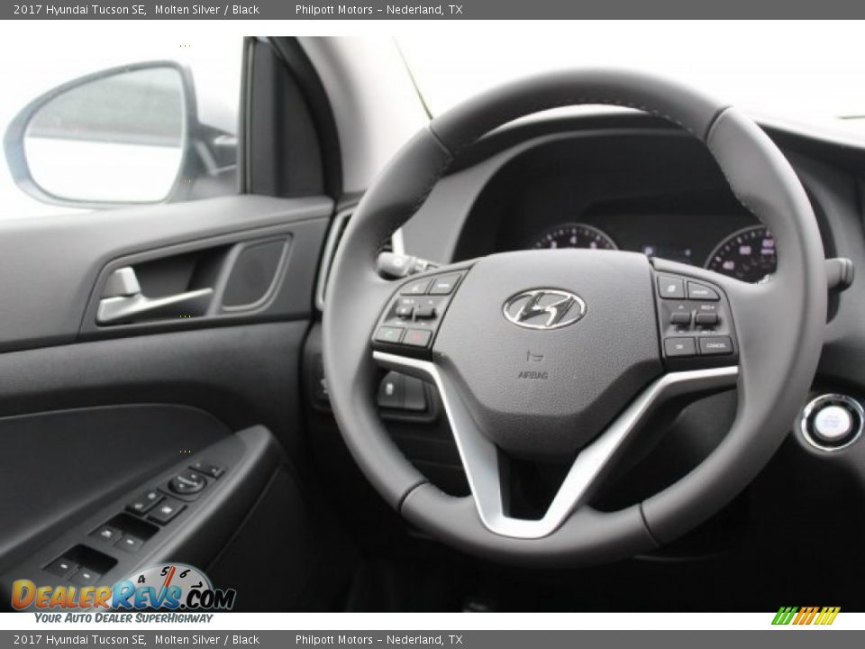 2017 Hyundai Tucson SE Molten Silver / Black Photo #27