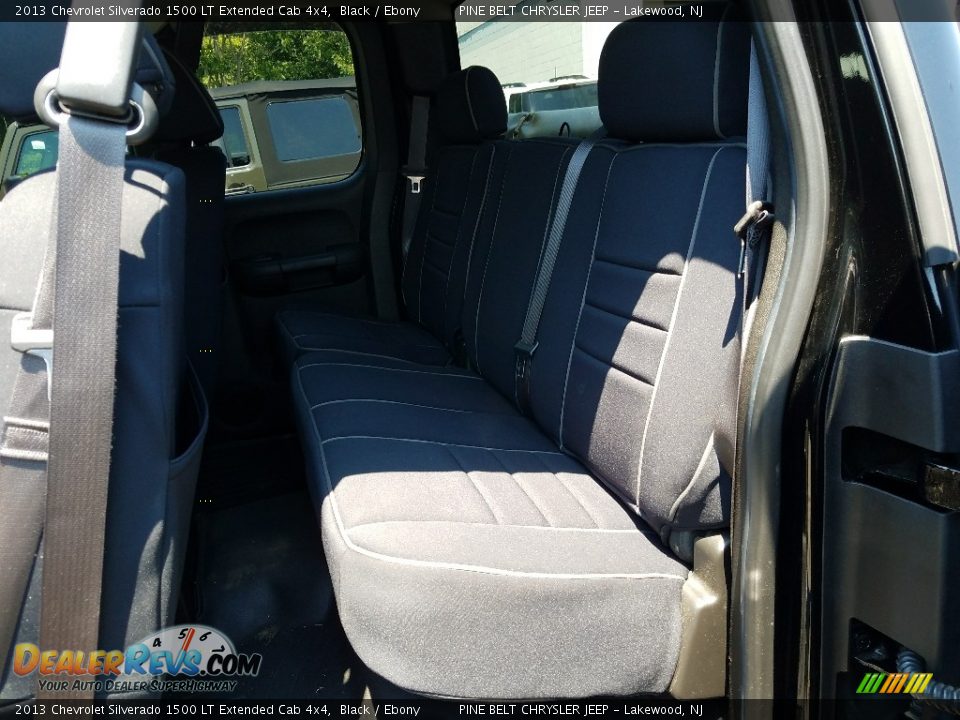 2013 Chevrolet Silverado 1500 LT Extended Cab 4x4 Black / Ebony Photo #3