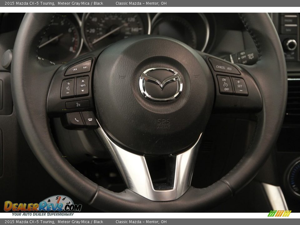 2015 Mazda CX-5 Touring Meteor Gray Mica / Black Photo #7