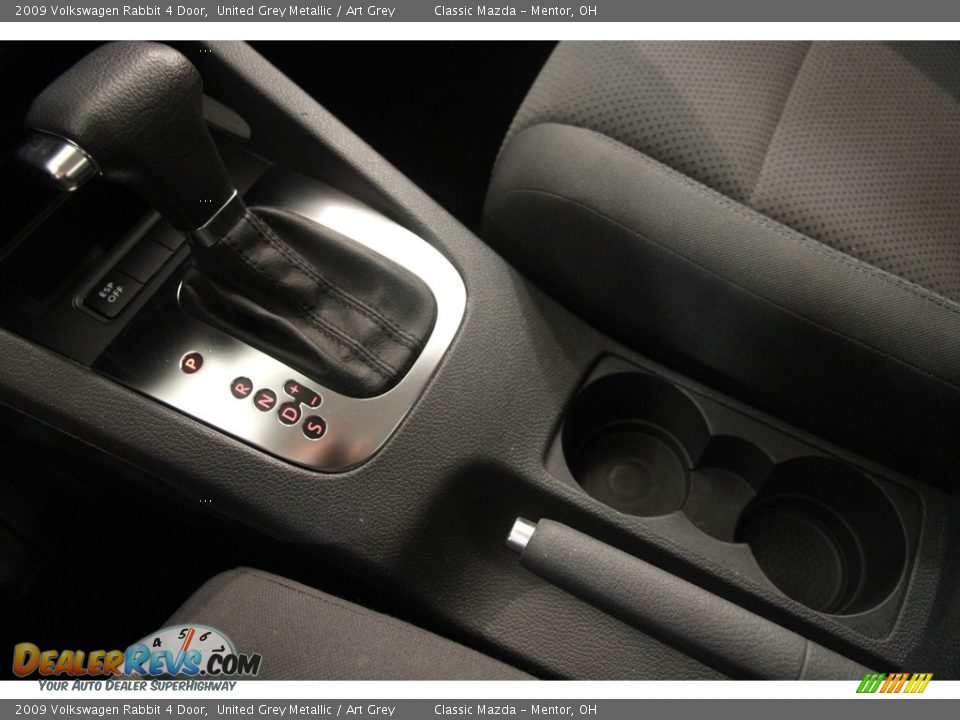2009 Volkswagen Rabbit 4 Door United Grey Metallic / Art Grey Photo #11