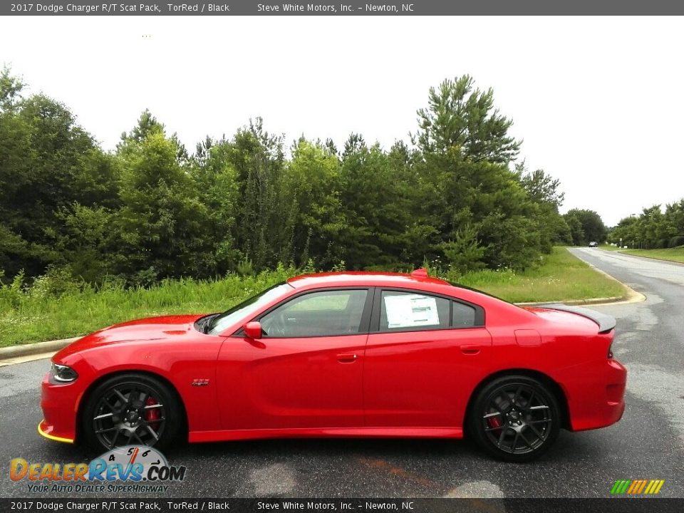 2017 Dodge Charger R/T Scat Pack TorRed / Black Photo #1