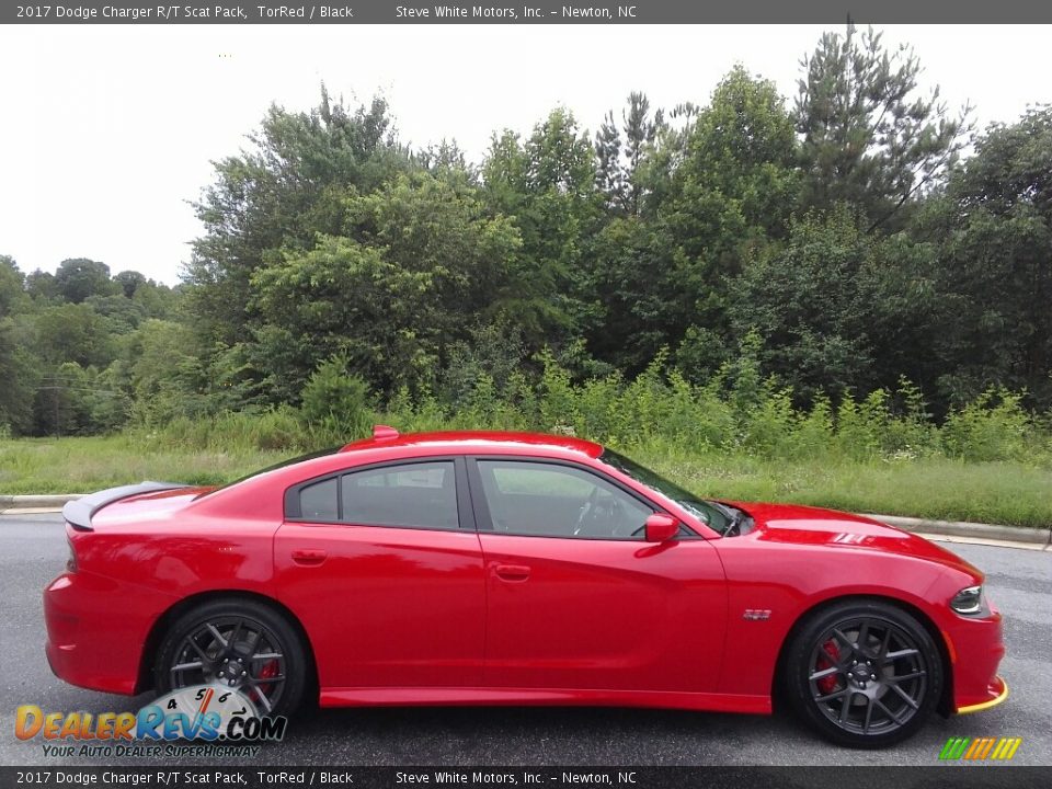 2017 Dodge Charger R/T Scat Pack TorRed / Black Photo #5