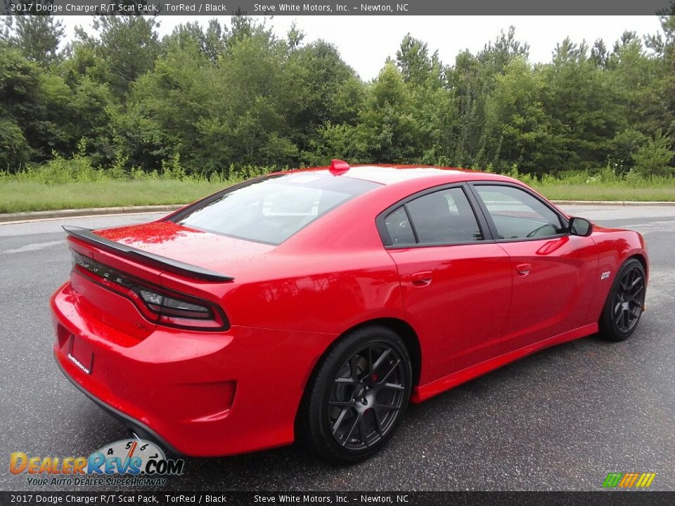 2017 Dodge Charger R/T Scat Pack TorRed / Black Photo #6