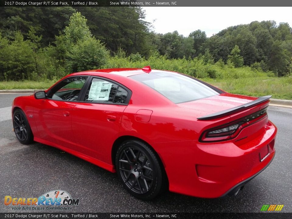 2017 Dodge Charger R/T Scat Pack TorRed / Black Photo #7