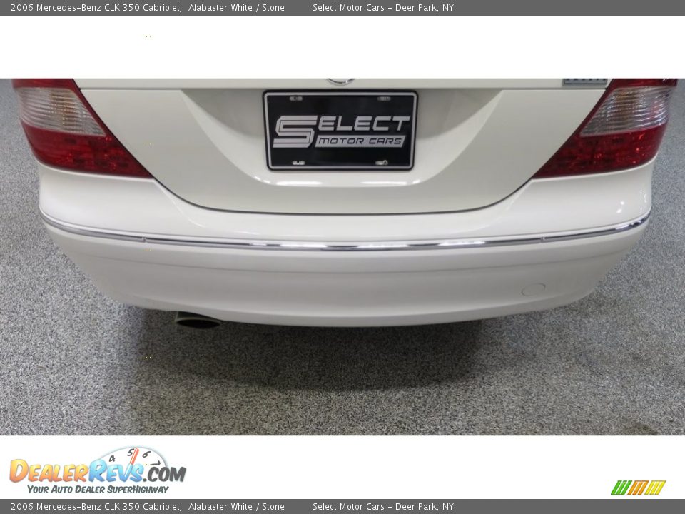 2006 Mercedes-Benz CLK 350 Cabriolet Alabaster White / Stone Photo #7
