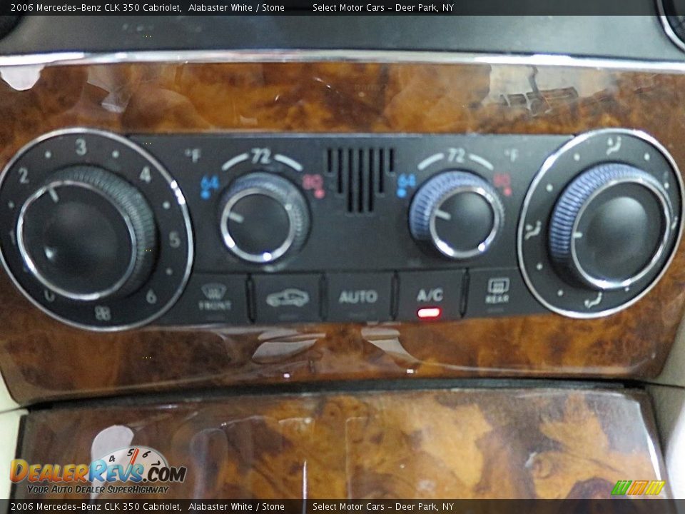 2006 Mercedes-Benz CLK 350 Cabriolet Alabaster White / Stone Photo #25