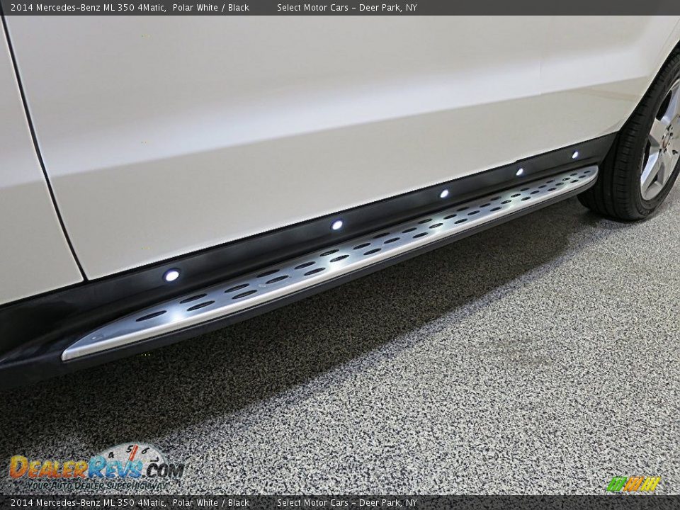 2014 Mercedes-Benz ML 350 4Matic Polar White / Black Photo #13