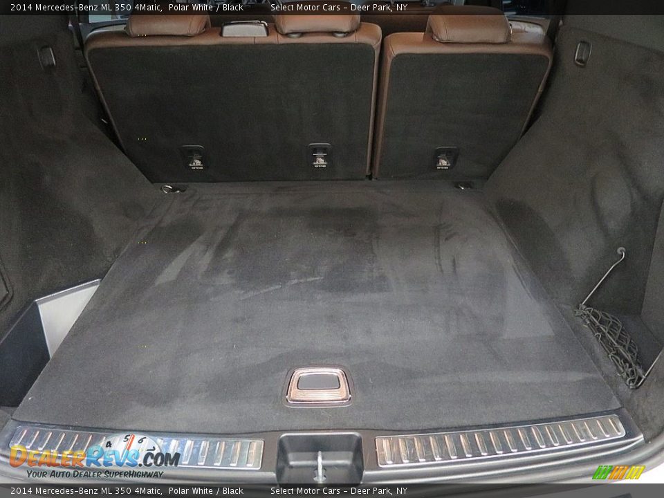 2014 Mercedes-Benz ML 350 4Matic Polar White / Black Photo #22