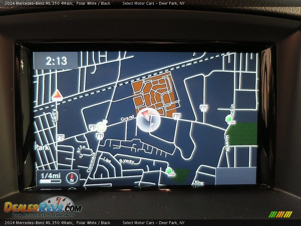 2014 Mercedes-Benz ML 350 4Matic Polar White / Black Photo #23