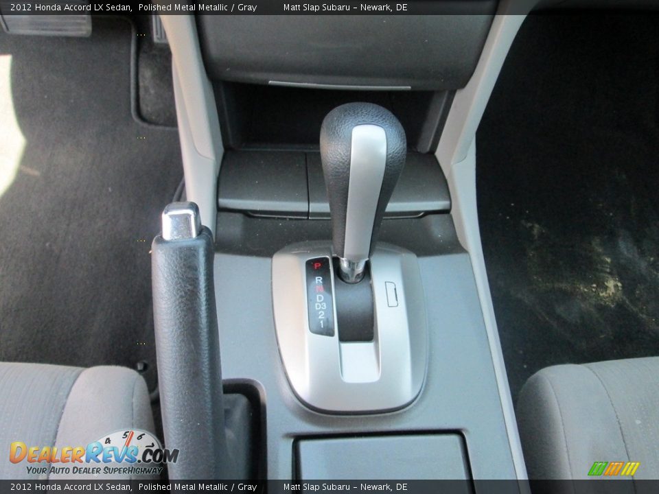 2012 Honda Accord LX Sedan Polished Metal Metallic / Gray Photo #25