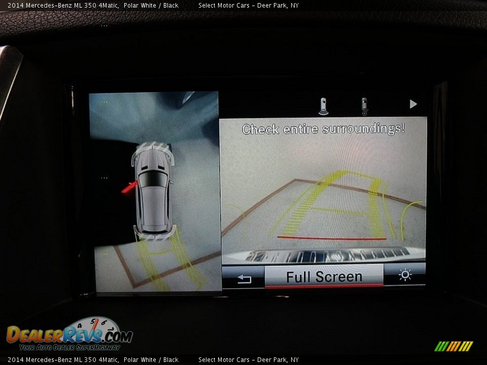 2014 Mercedes-Benz ML 350 4Matic Polar White / Black Photo #24