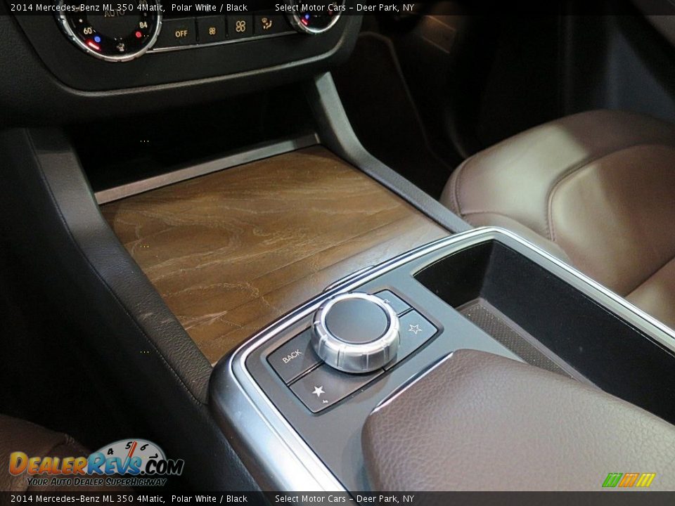 2014 Mercedes-Benz ML 350 4Matic Polar White / Black Photo #27