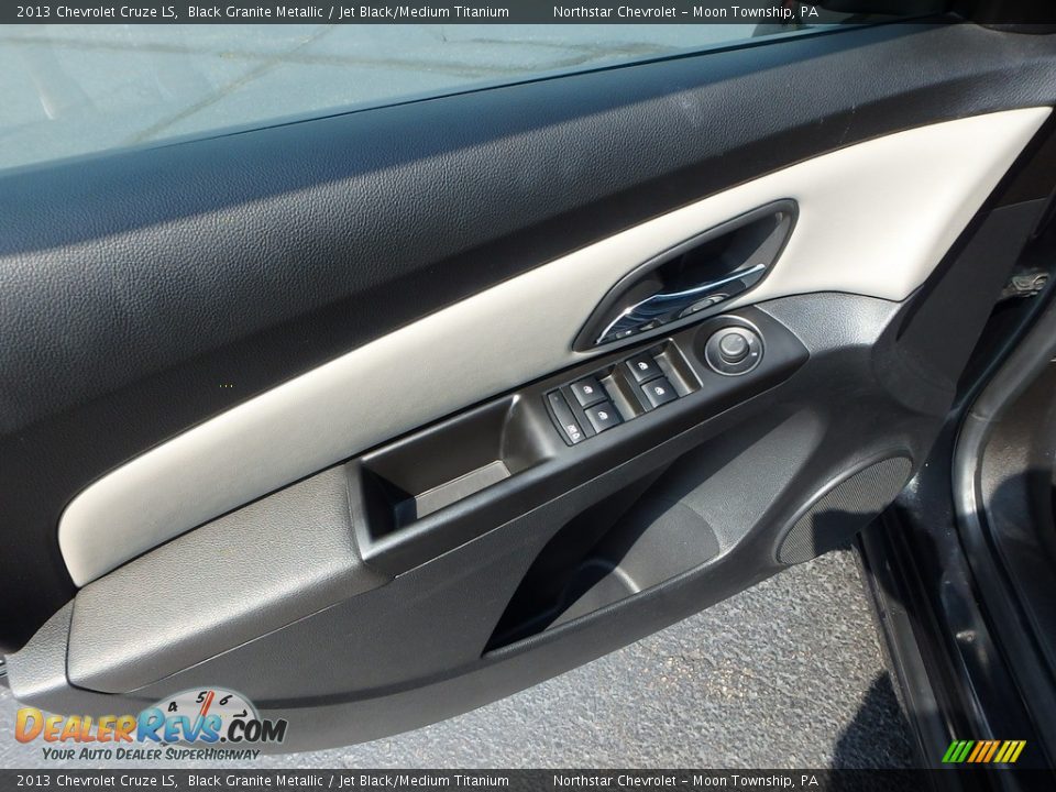 2013 Chevrolet Cruze LS Black Granite Metallic / Jet Black/Medium Titanium Photo #24