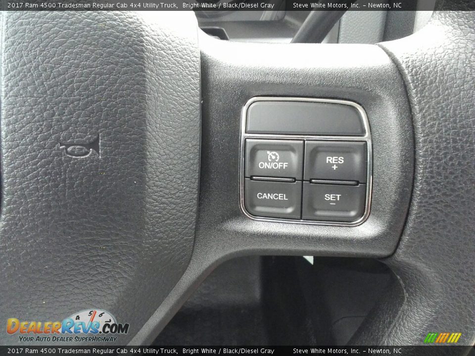 2017 Ram 4500 Tradesman Regular Cab 4x4 Utility Truck Bright White / Black/Diesel Gray Photo #15