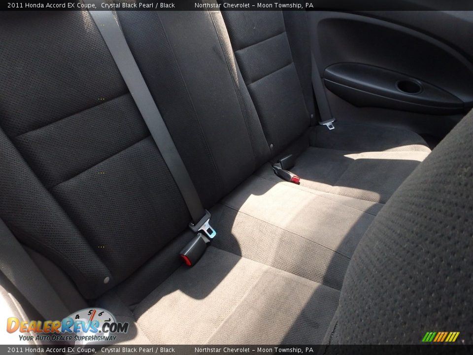 2011 Honda Accord EX Coupe Crystal Black Pearl / Black Photo #18