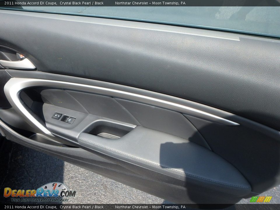 2011 Honda Accord EX Coupe Crystal Black Pearl / Black Photo #20