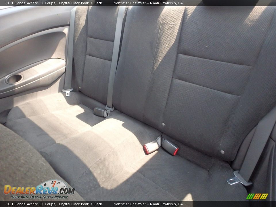 2011 Honda Accord EX Coupe Crystal Black Pearl / Black Photo #22