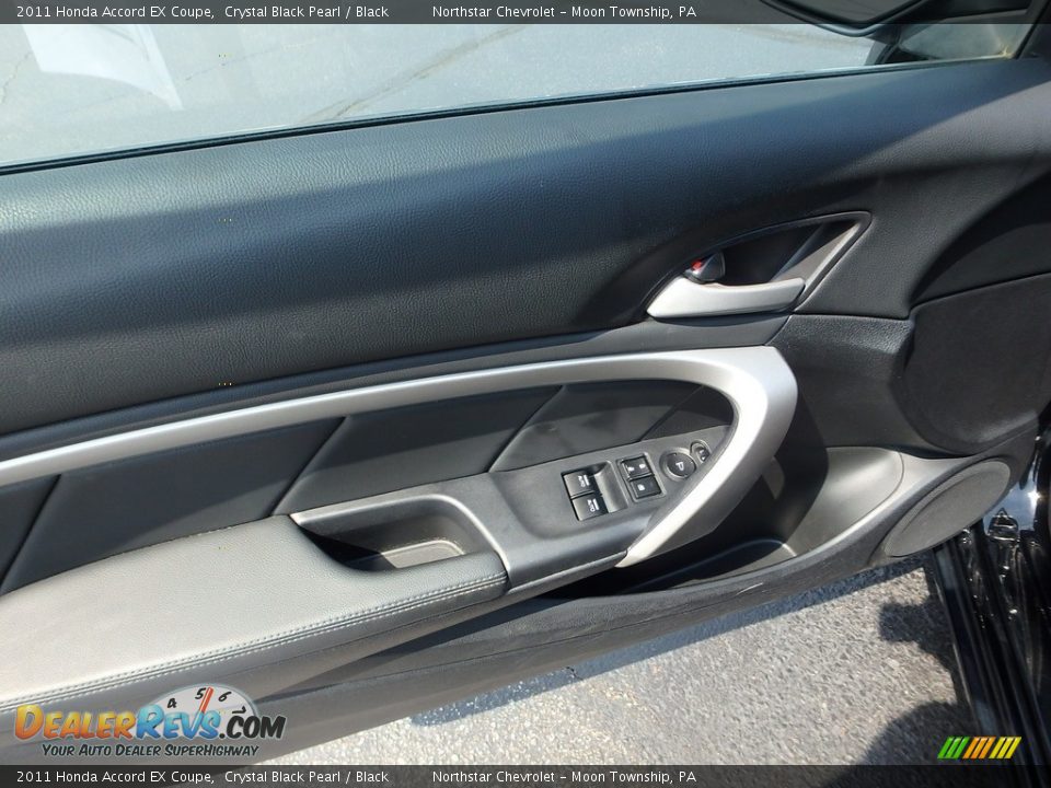2011 Honda Accord EX Coupe Crystal Black Pearl / Black Photo #24
