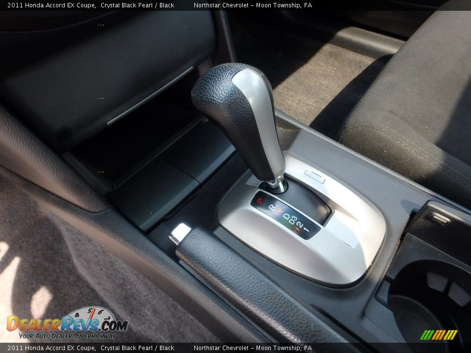 2011 Honda Accord EX Coupe Crystal Black Pearl / Black Photo #26