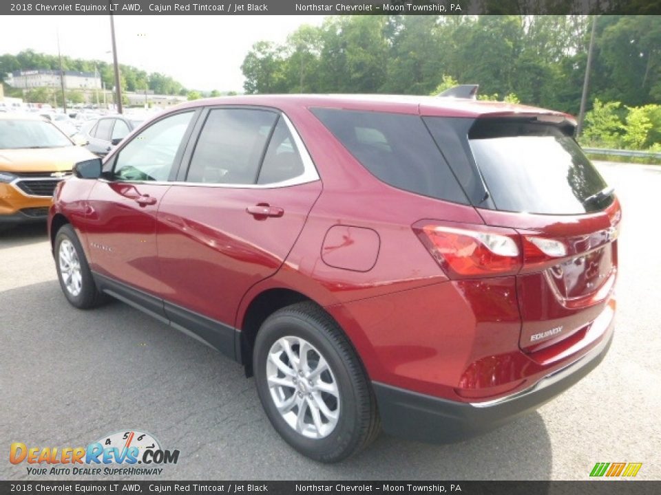2018 Chevrolet Equinox LT AWD Cajun Red Tintcoat / Jet Black Photo #3
