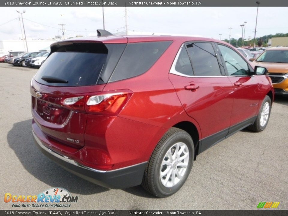 2018 Chevrolet Equinox LT AWD Cajun Red Tintcoat / Jet Black Photo #5