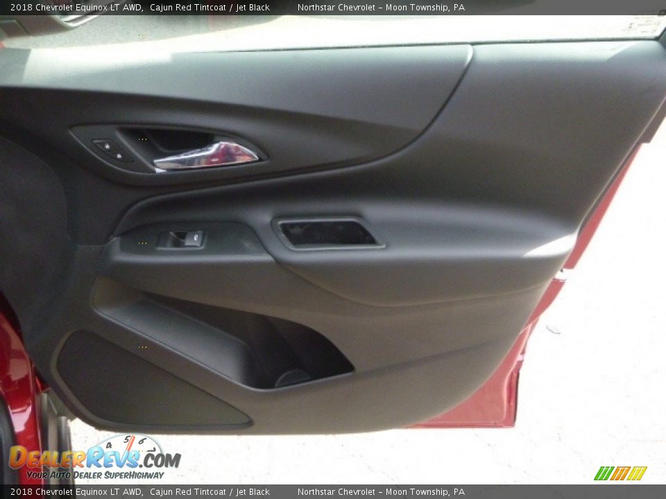 2018 Chevrolet Equinox LT AWD Cajun Red Tintcoat / Jet Black Photo #10