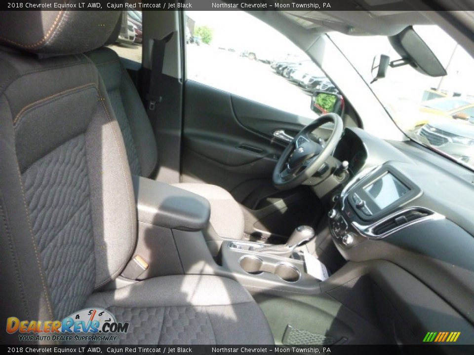 2018 Chevrolet Equinox LT AWD Cajun Red Tintcoat / Jet Black Photo #11