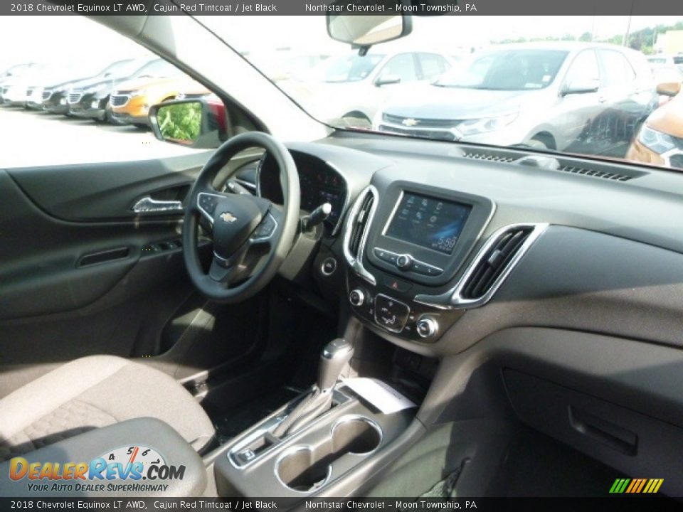 2018 Chevrolet Equinox LT AWD Cajun Red Tintcoat / Jet Black Photo #12
