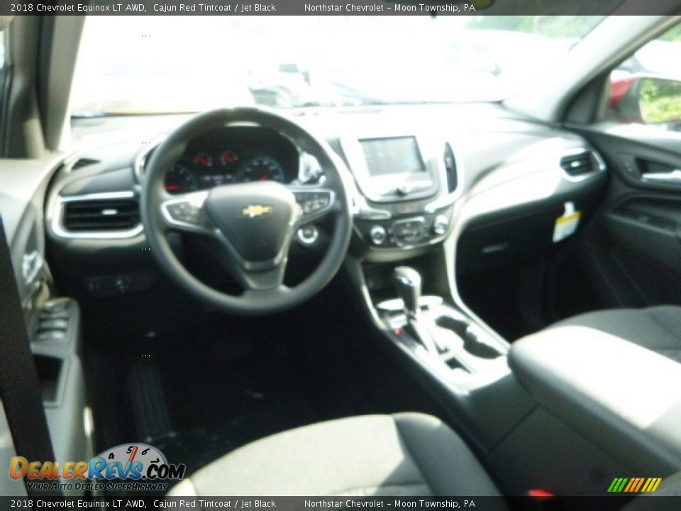 2018 Chevrolet Equinox LT AWD Cajun Red Tintcoat / Jet Black Photo #14
