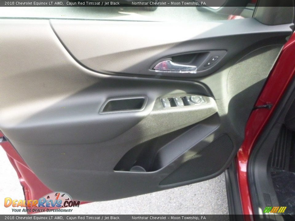 2018 Chevrolet Equinox LT AWD Cajun Red Tintcoat / Jet Black Photo #15