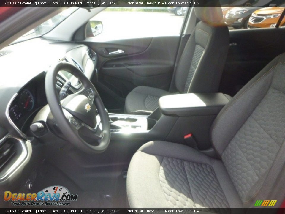 2018 Chevrolet Equinox LT AWD Cajun Red Tintcoat / Jet Black Photo #16