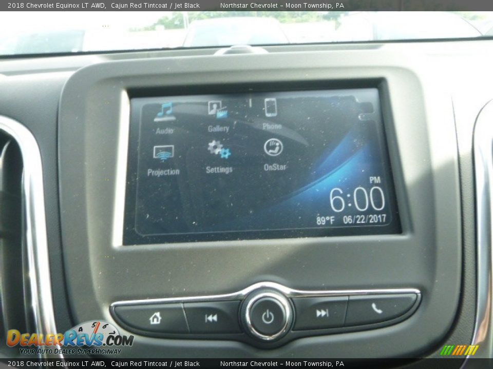 2018 Chevrolet Equinox LT AWD Cajun Red Tintcoat / Jet Black Photo #18