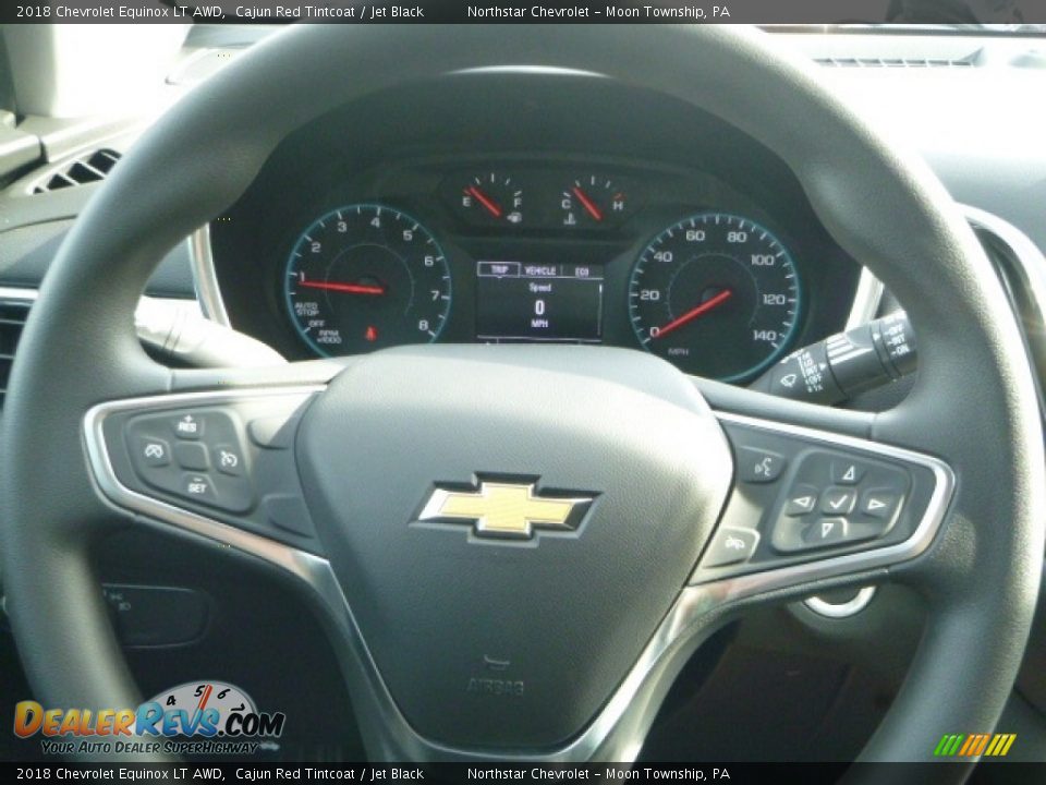 2018 Chevrolet Equinox LT AWD Cajun Red Tintcoat / Jet Black Photo #20
