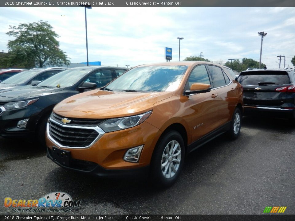 2018 Chevrolet Equinox LT Orange Burst Metallic / Jet Black Photo #1