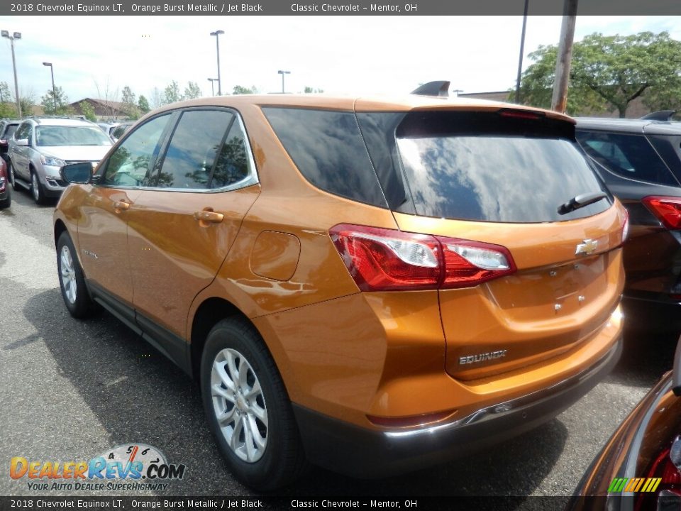 2018 Chevrolet Equinox LT Orange Burst Metallic / Jet Black Photo #5