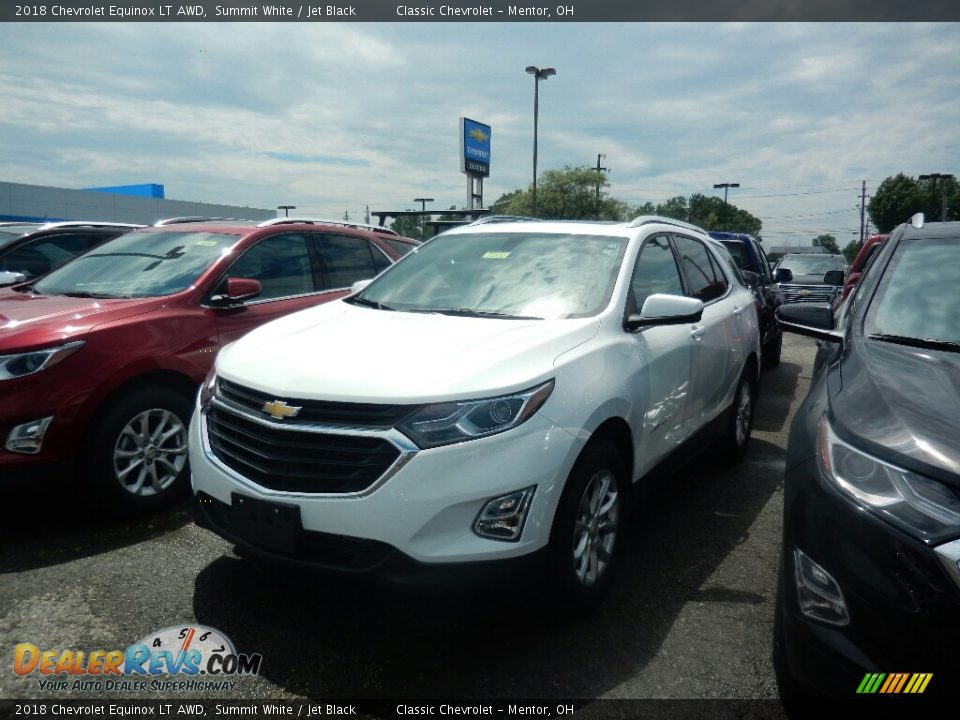 2018 Chevrolet Equinox LT AWD Summit White / Jet Black Photo #1