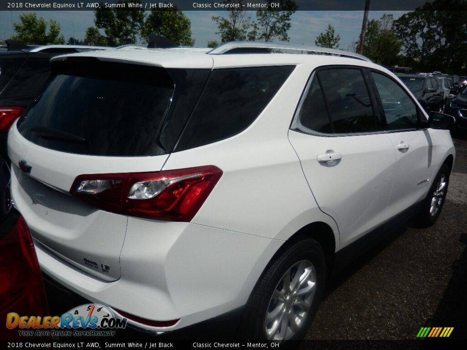 2018 Chevrolet Equinox LT AWD Summit White / Jet Black Photo #4