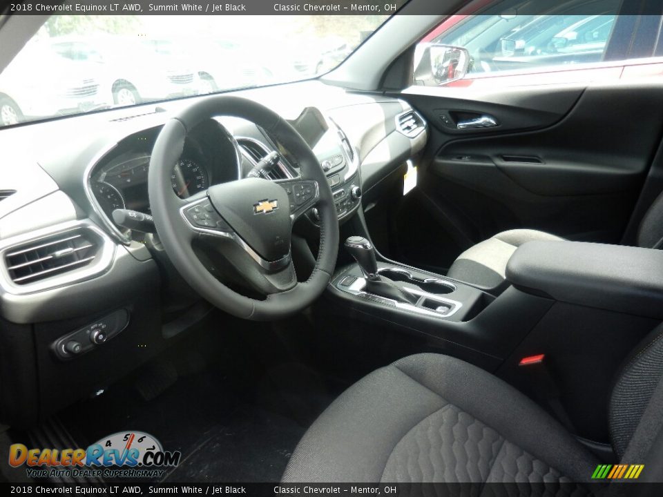 2018 Chevrolet Equinox LT AWD Summit White / Jet Black Photo #7