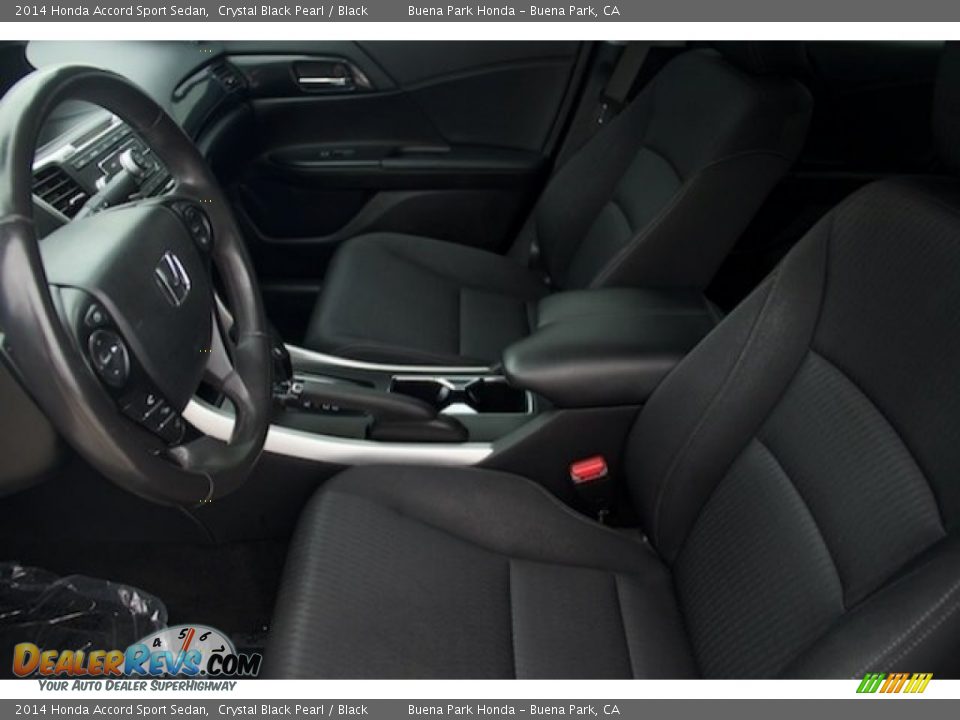2014 Honda Accord Sport Sedan Crystal Black Pearl / Black Photo #3