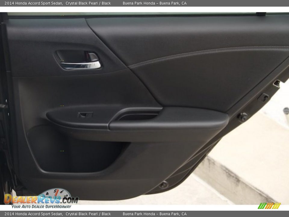 2014 Honda Accord Sport Sedan Crystal Black Pearl / Black Photo #23