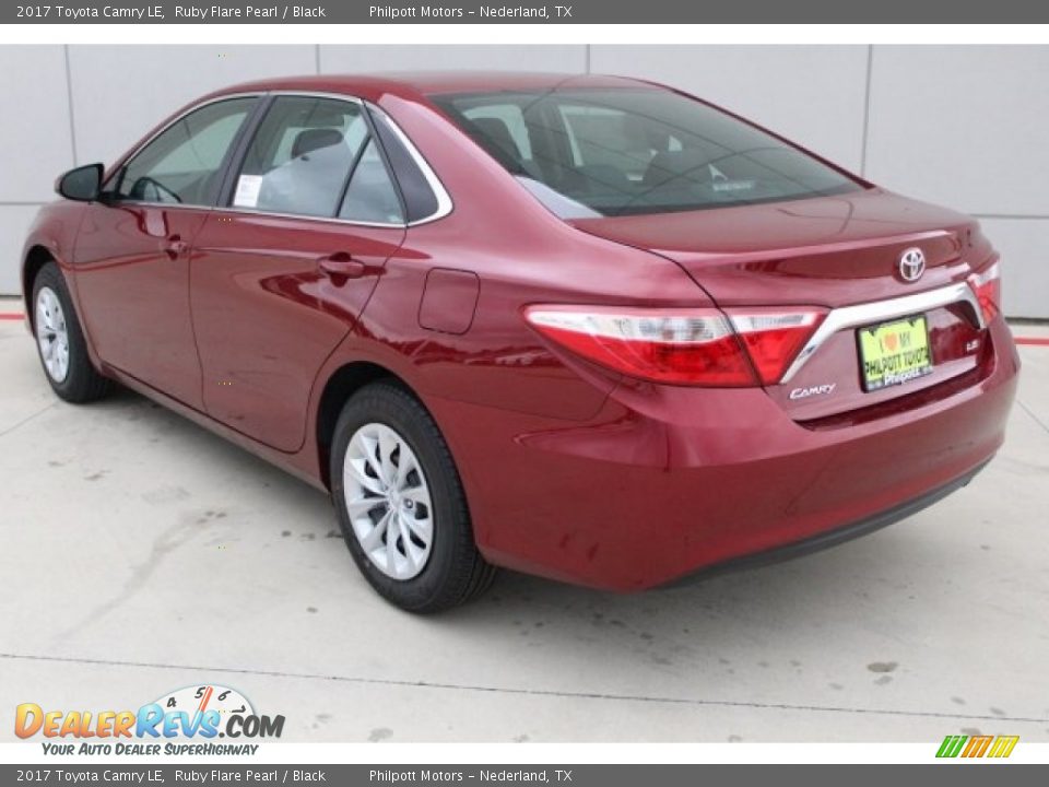 2017 Toyota Camry LE Ruby Flare Pearl / Black Photo #5
